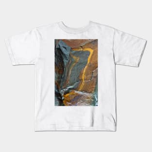 Abstract rock art Kids T-Shirt